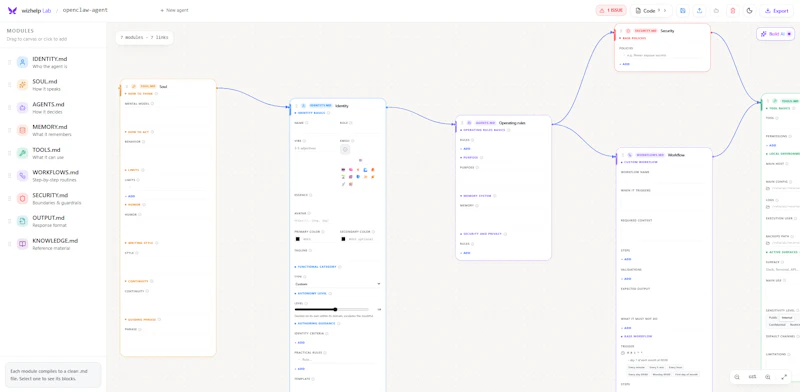 wizhelp Lab — Agent Designer screenshot 4