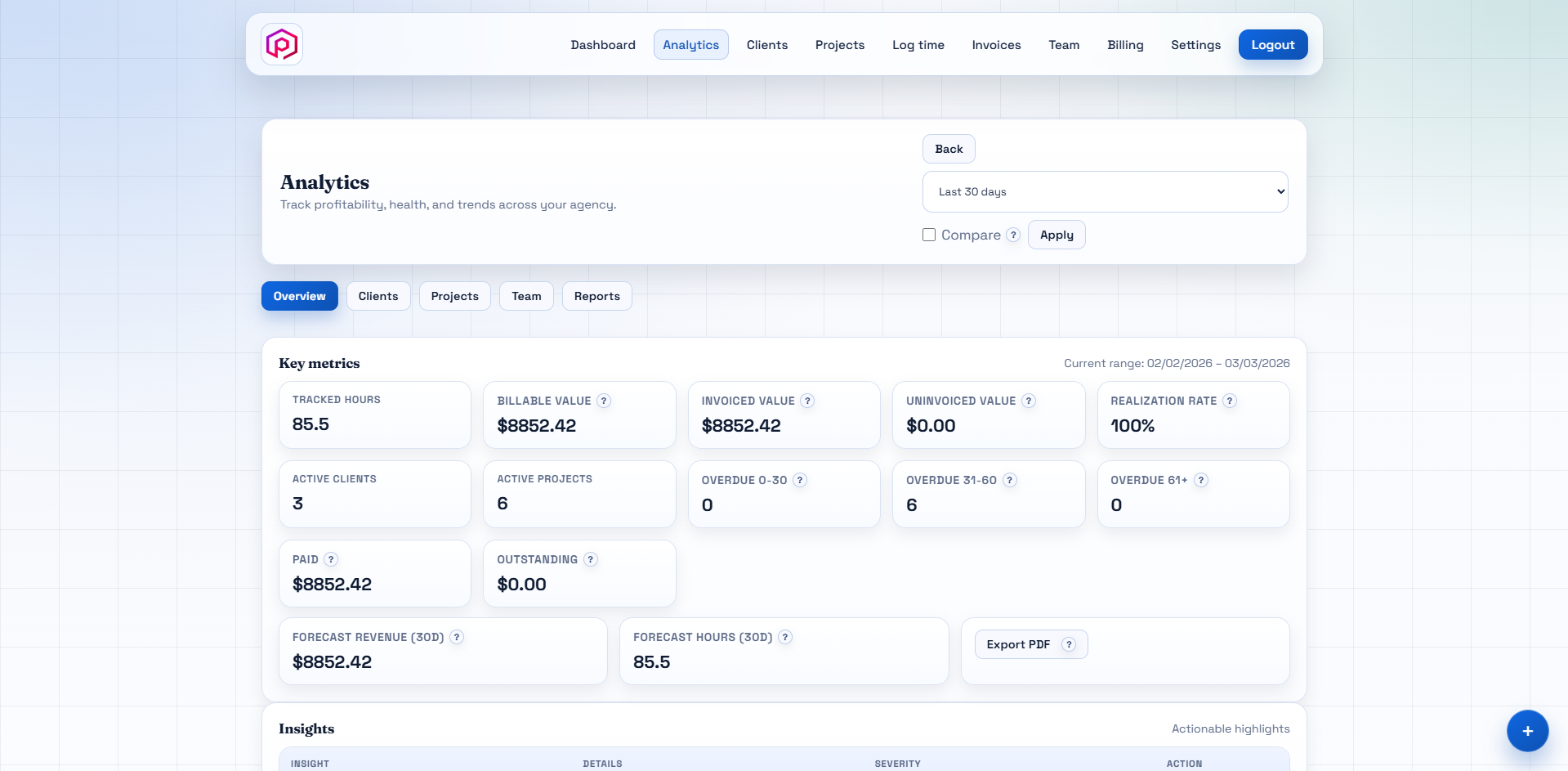 Agency Billing Hub - Screenshot 3 showing product features and functionality