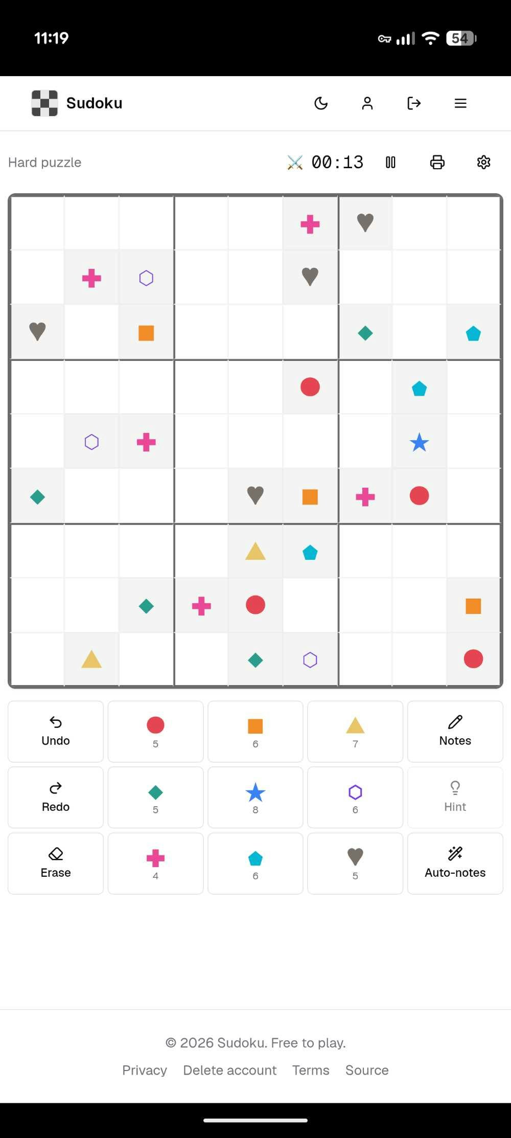 Kodiak Sudoku gallery image