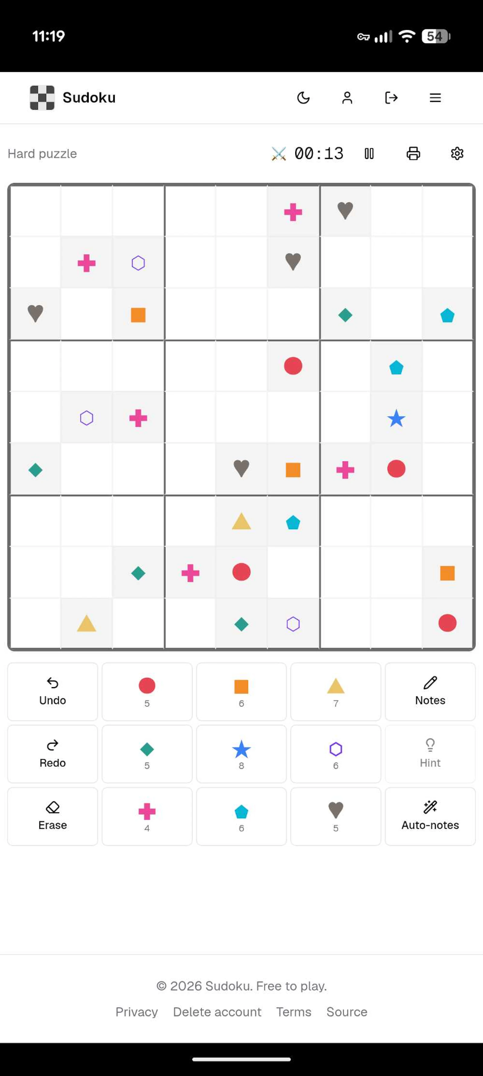 Kodiak Sudoku screenshot 10