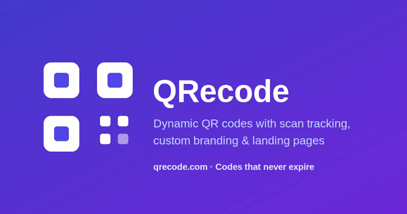 QRecode screenshot 1