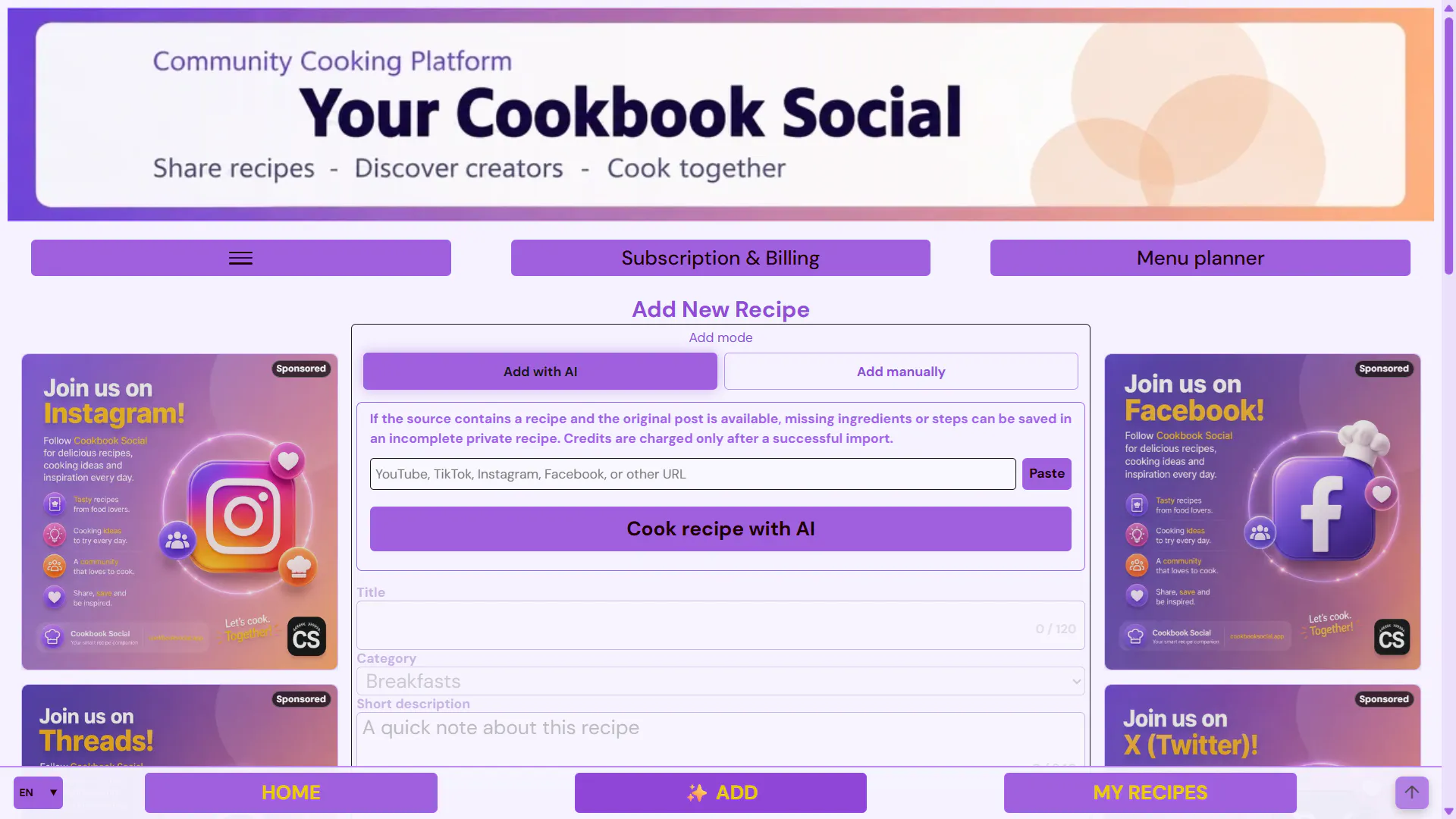CookbookSocial gallery image