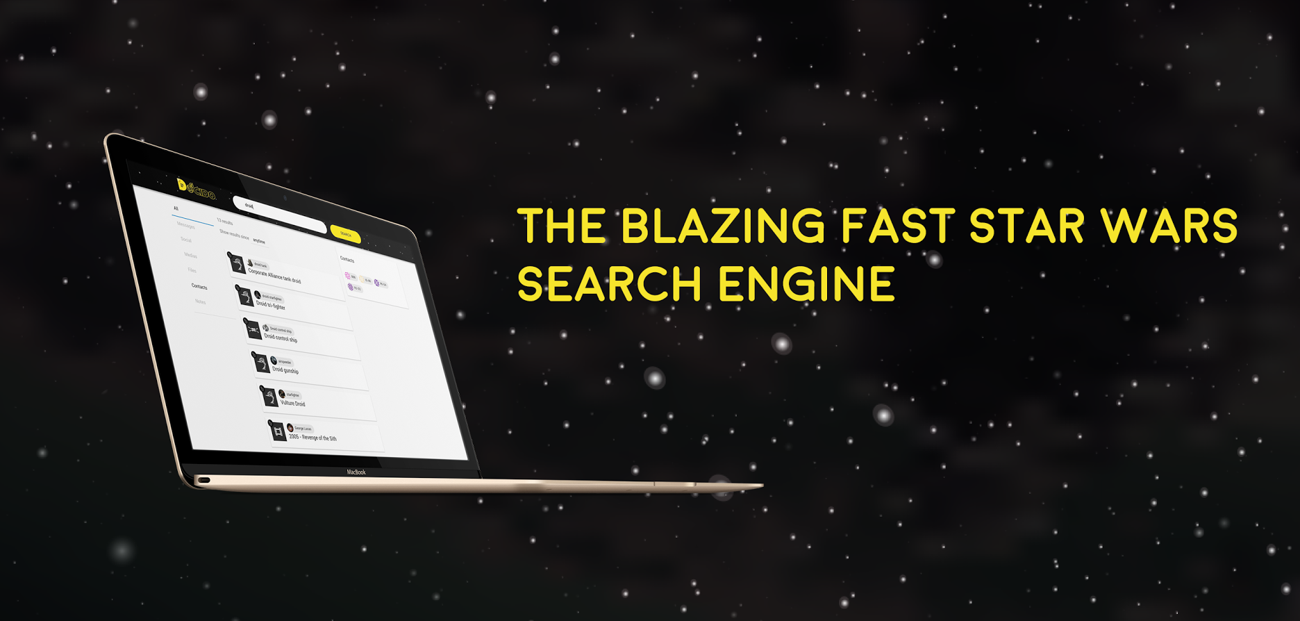 Star Wars Search Engine gallery image