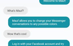 Mauf - Custom Messenger Colors media 3
