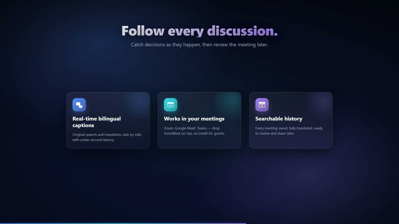 SonicMeet gallery image