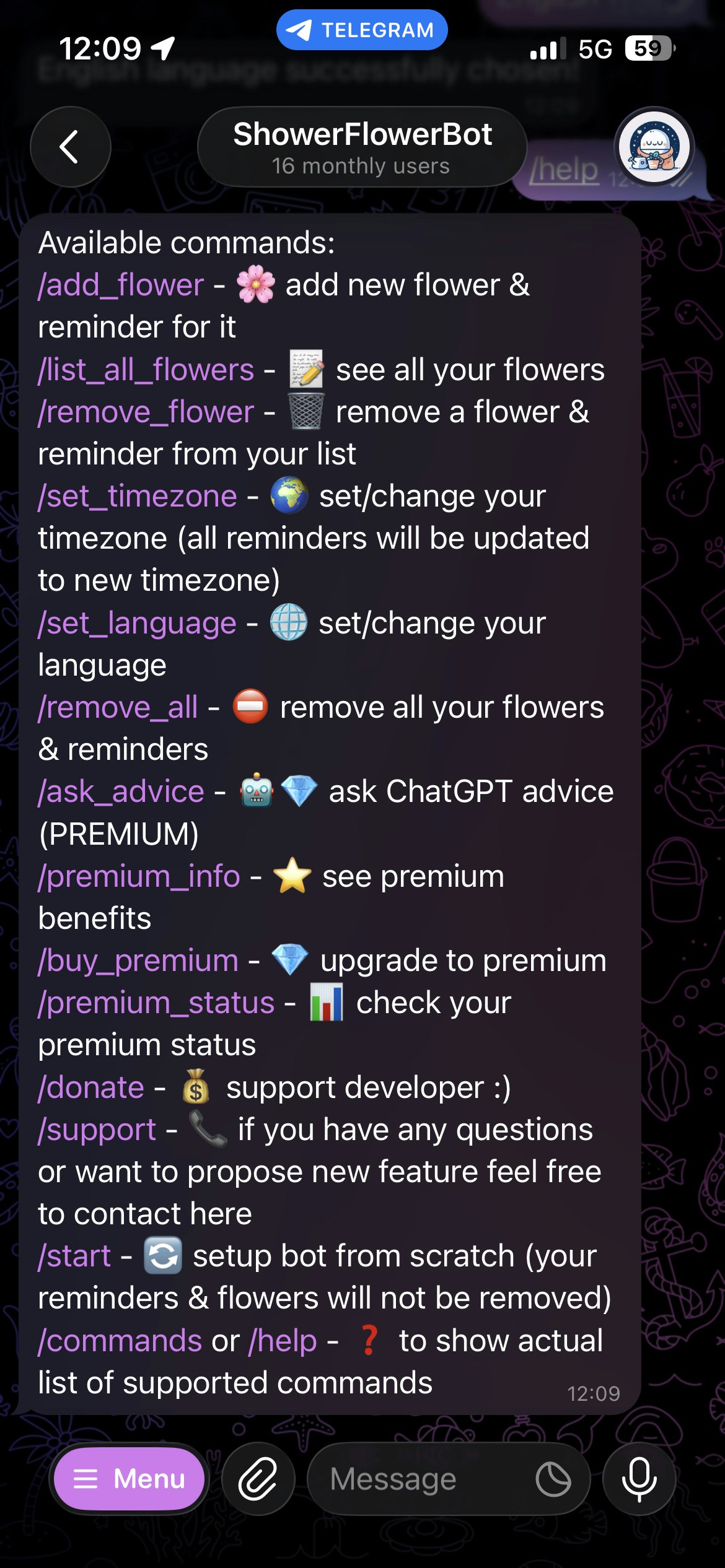 ShowerFlowerBot gallery image