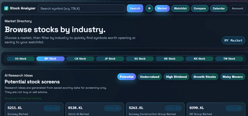 Stock Analyzer screenshot 2