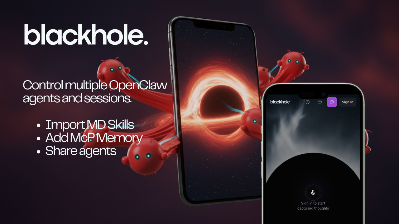 Blackhole - AI Agent Controller gallery image