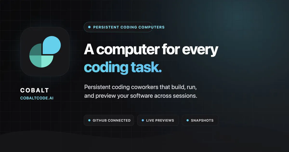 Cobalt screenshot 1