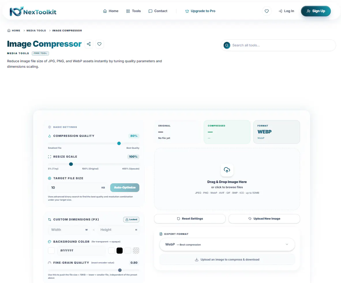 NexToolkit screenshot