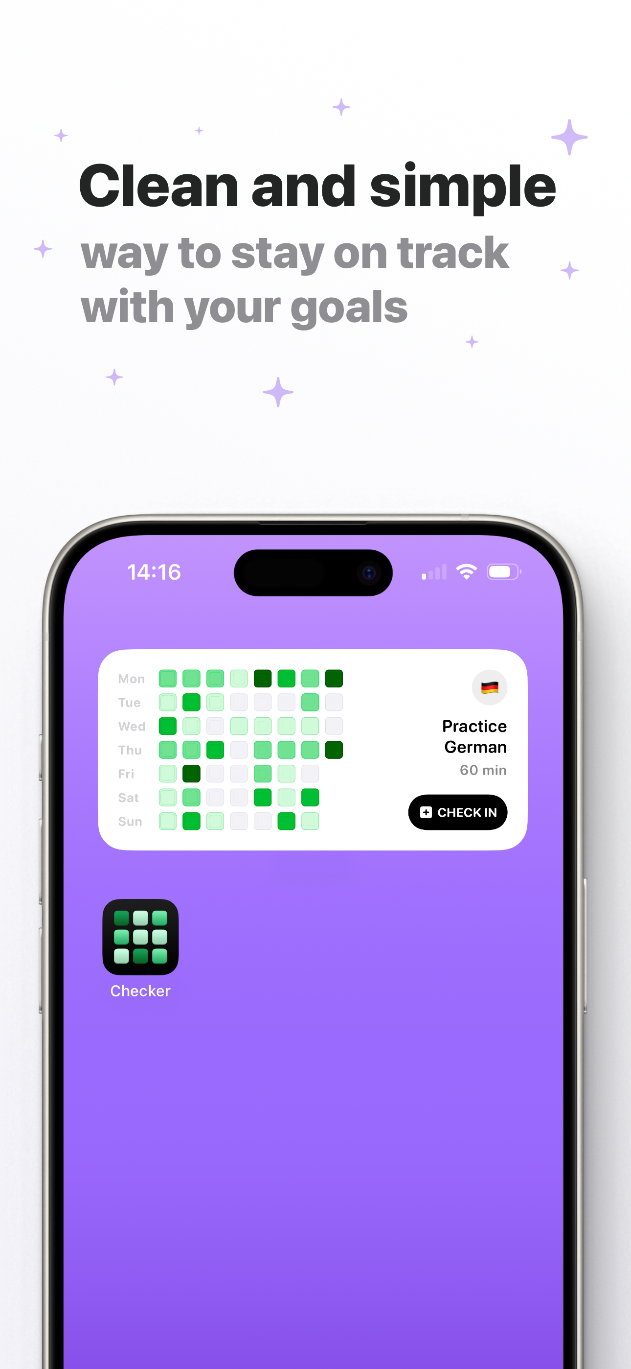 Checker - Alles Tracker iOS App Medien 2