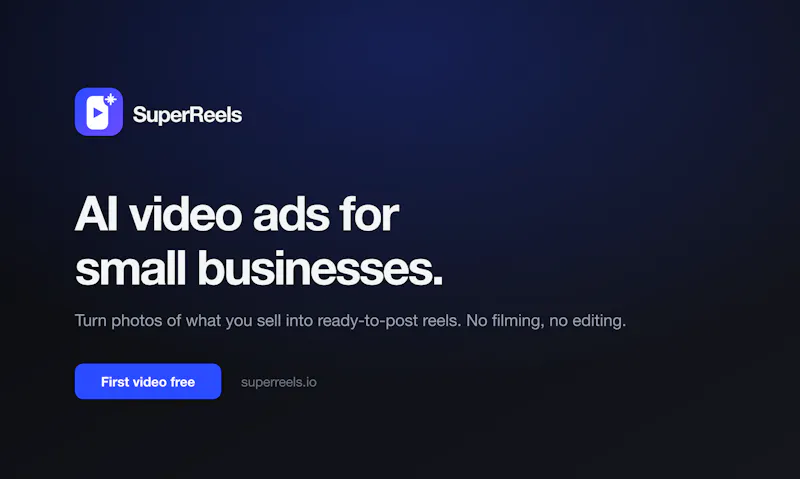 SuperReels.io screenshot 1