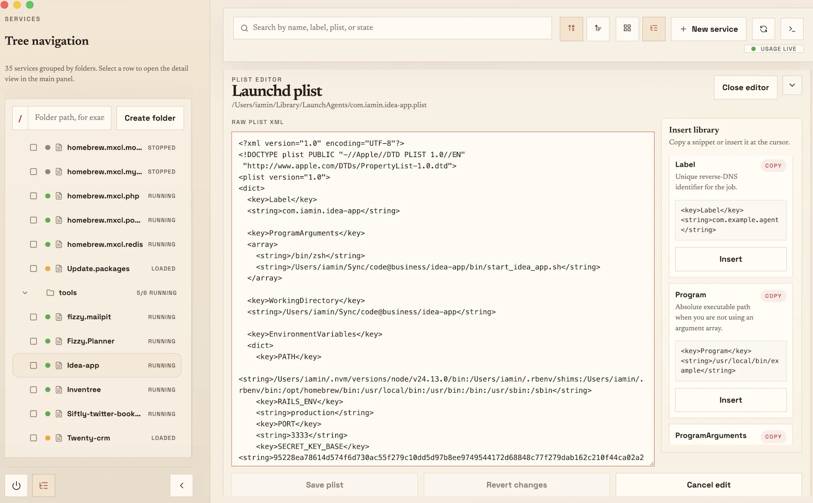 MacOS Launch Control  screenshot 3