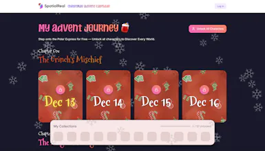 SpatialReal Christmas Calendar gallery image