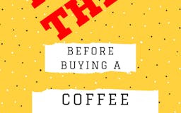 Read This Before Buying A Coffee Maker media 1