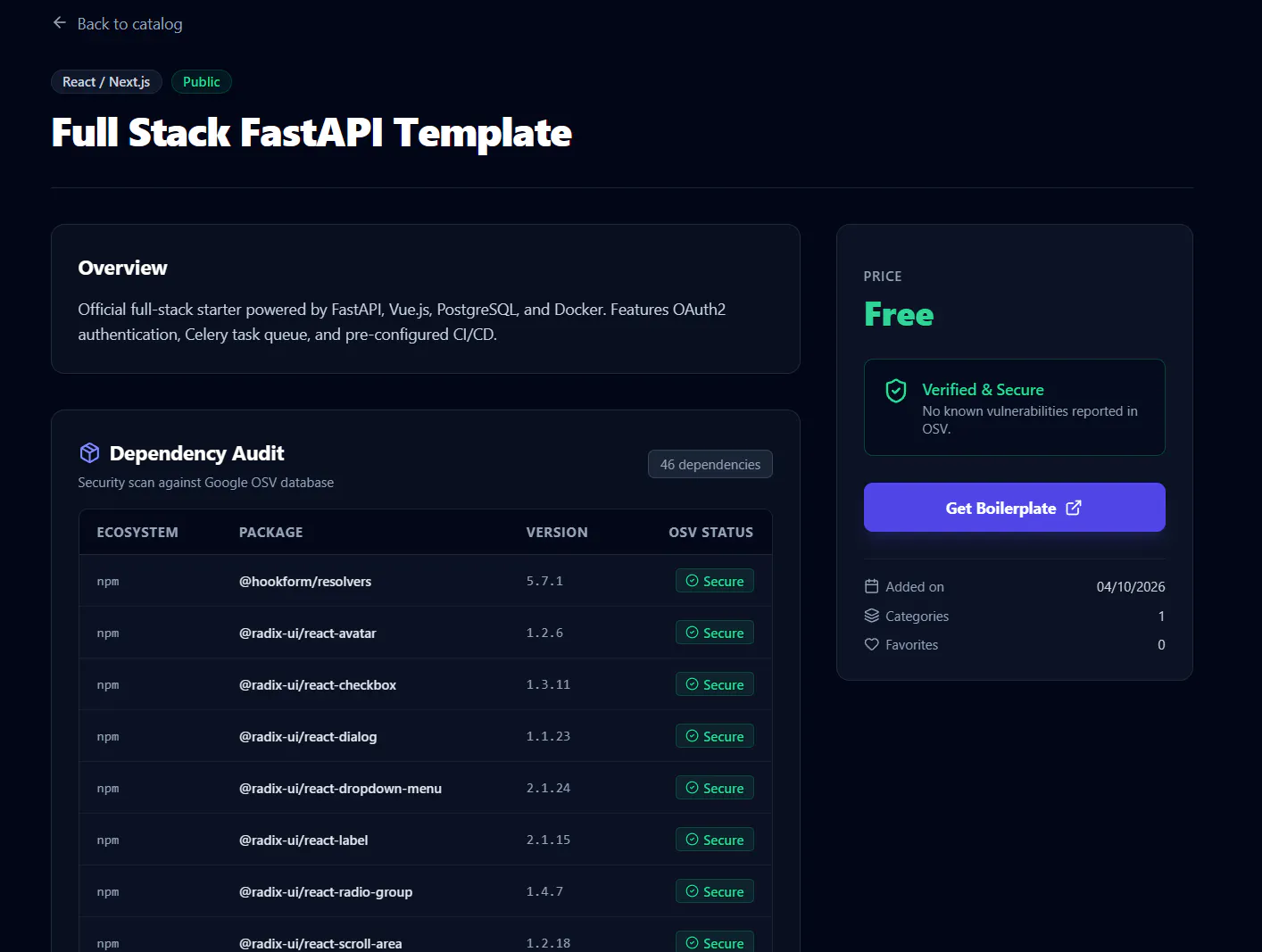 EasyBoilerplate gallery image
