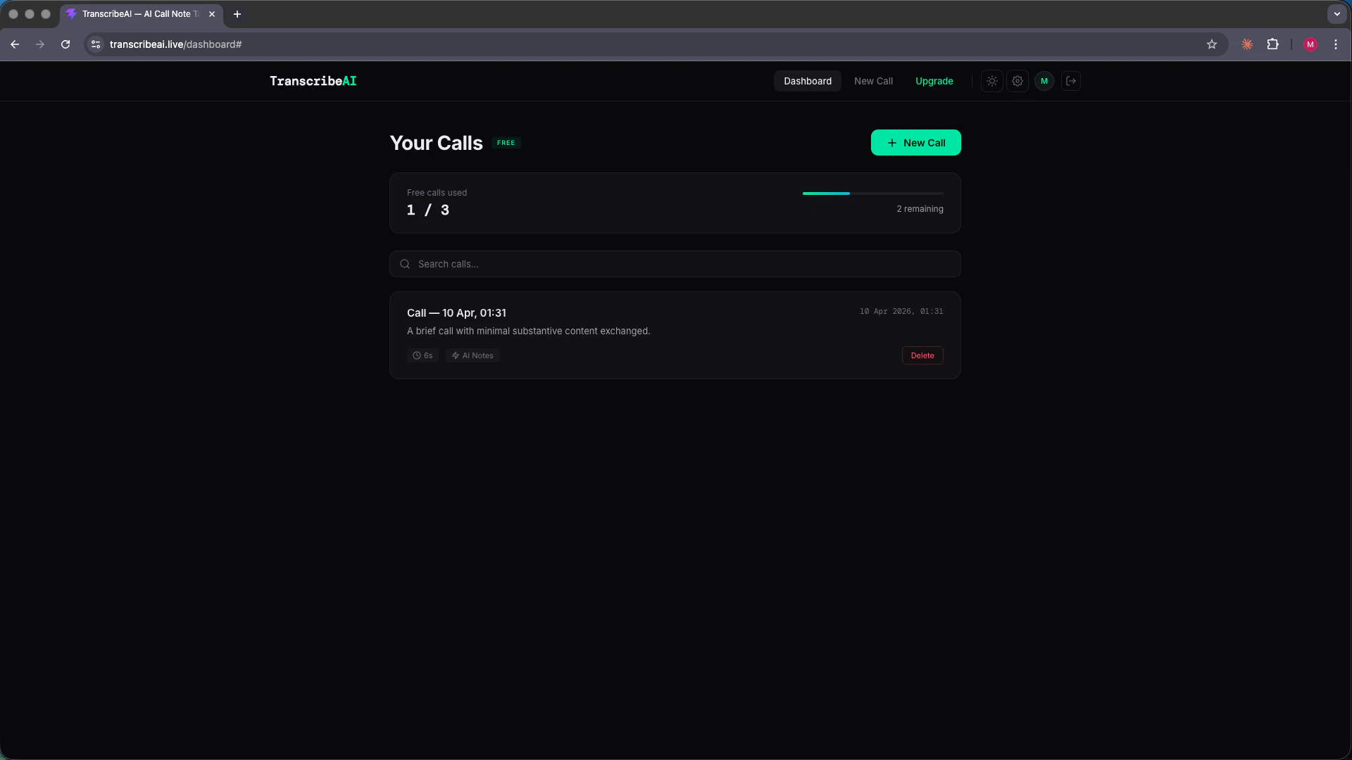 TranscribeAI screenshot 5