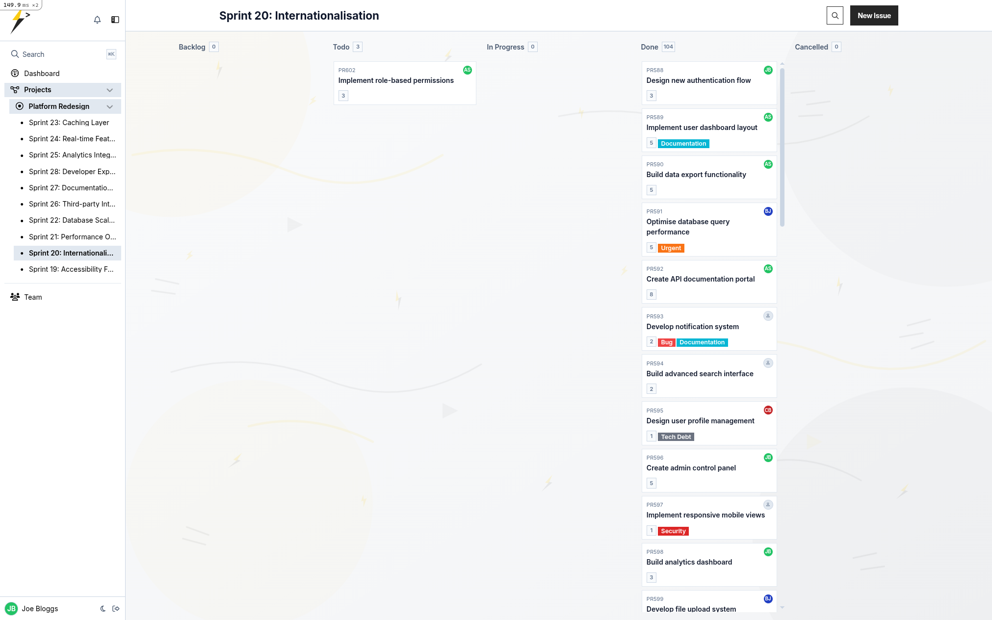SprintFlint - Screenshot 5 showing product features and functionality