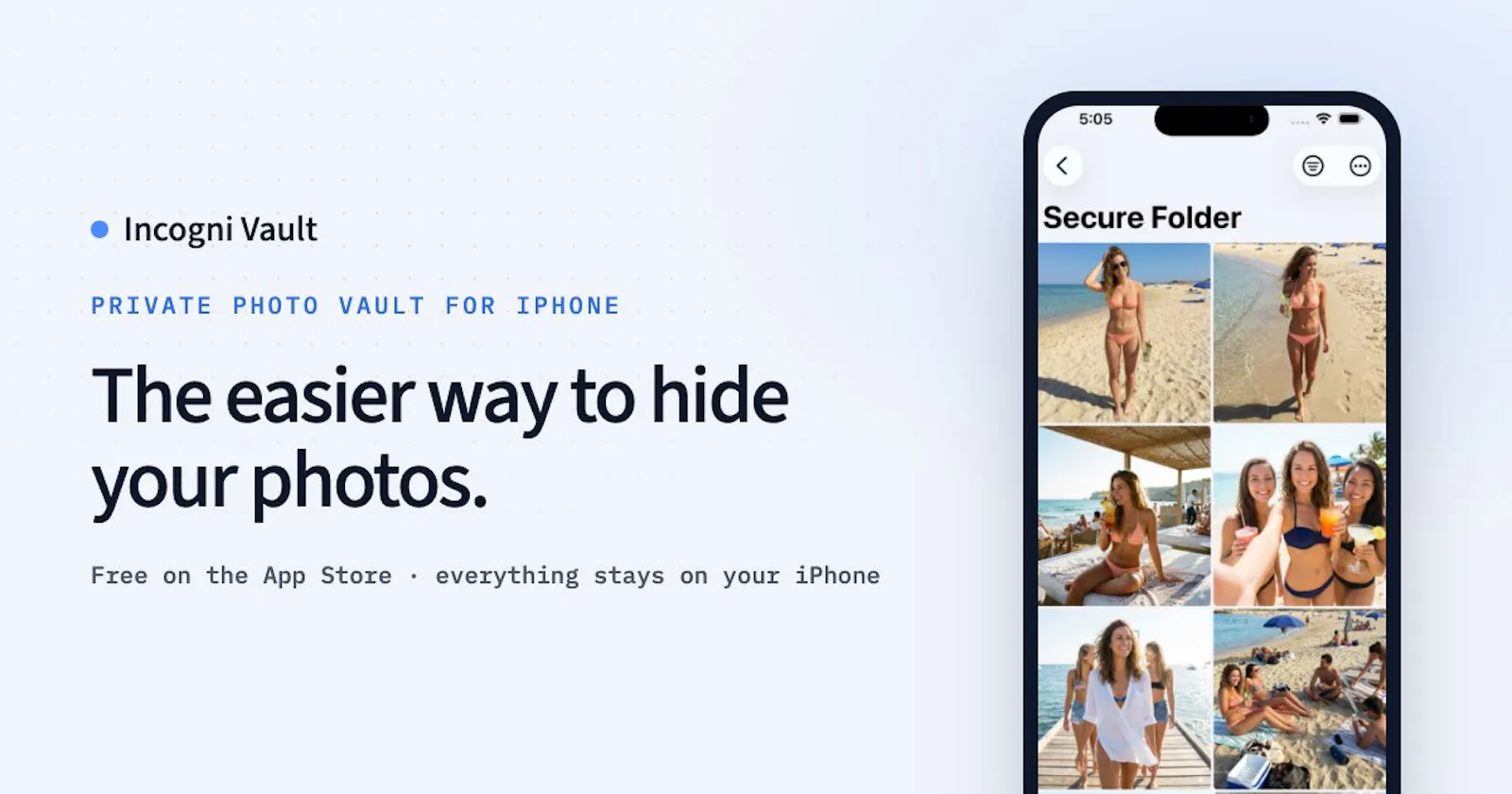 Secure Folder: Incogni Vault screenshot 1