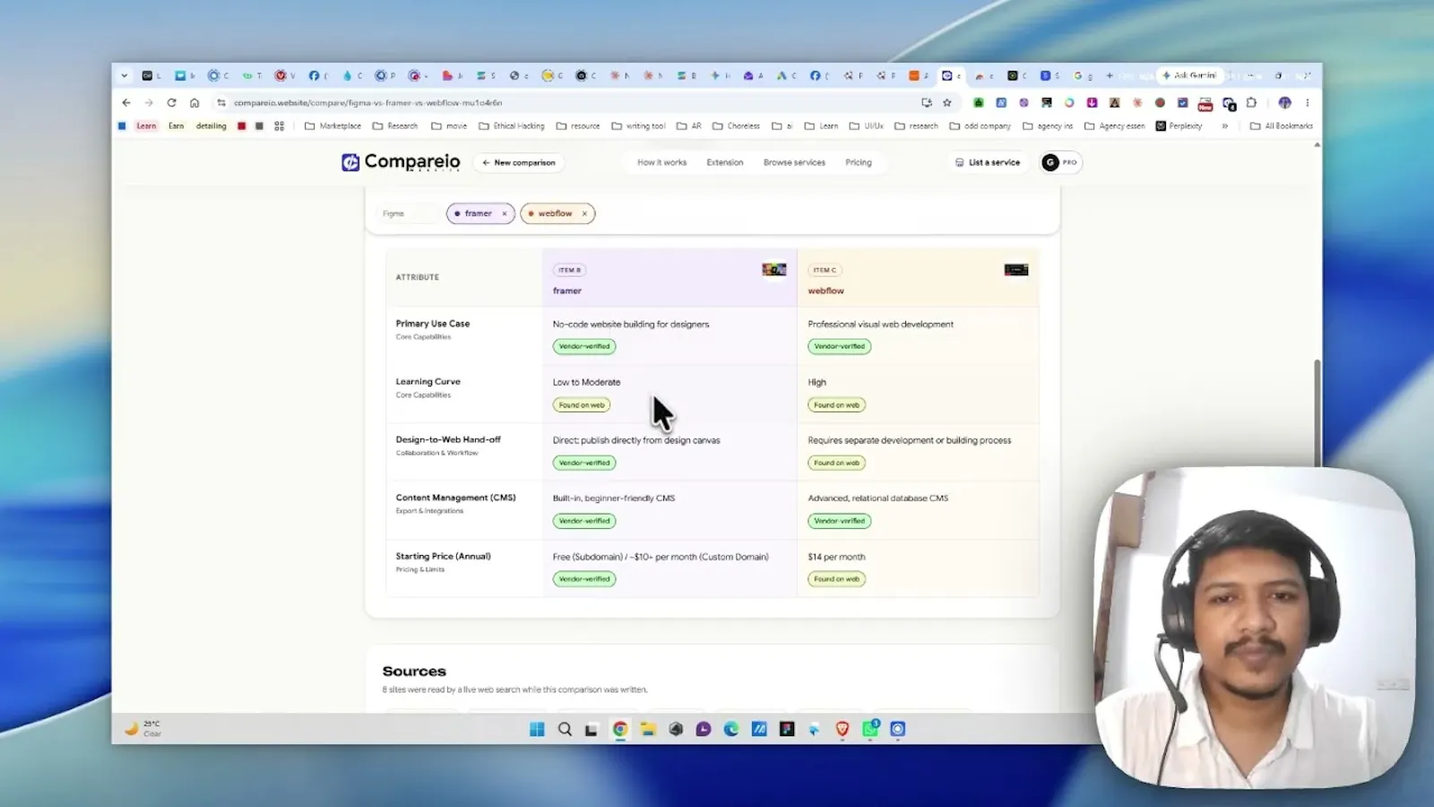 compare⁄io screenshot 1 (video preview)