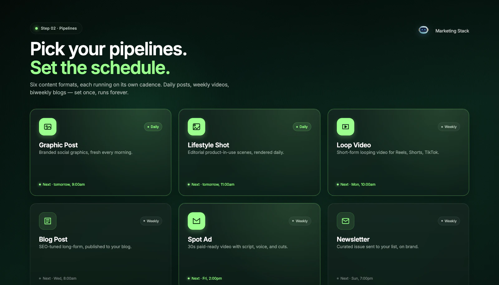 Marketing Stack screenshot 4