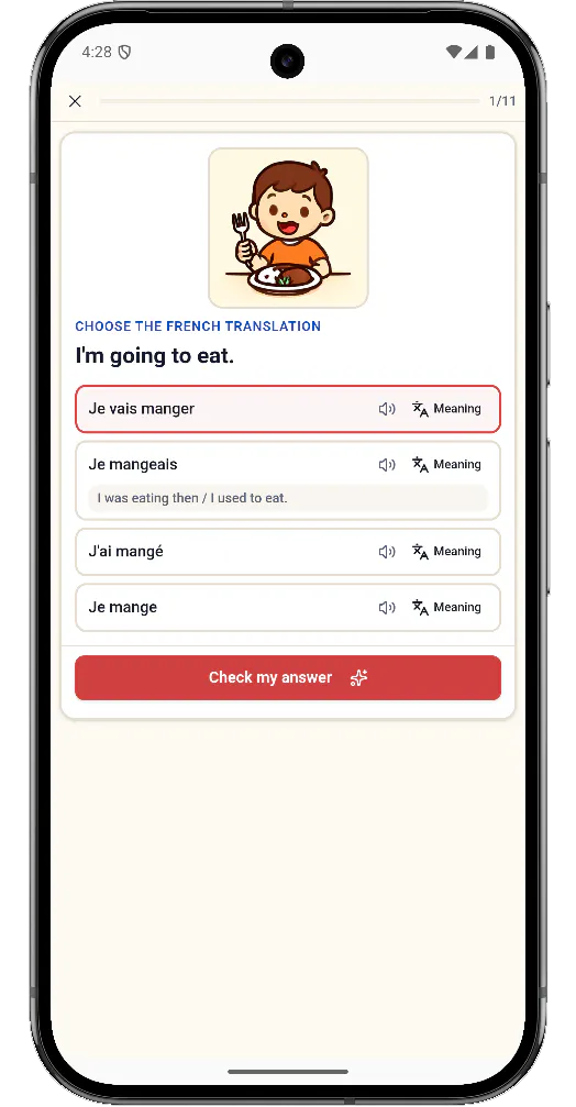French Ready App gallery image