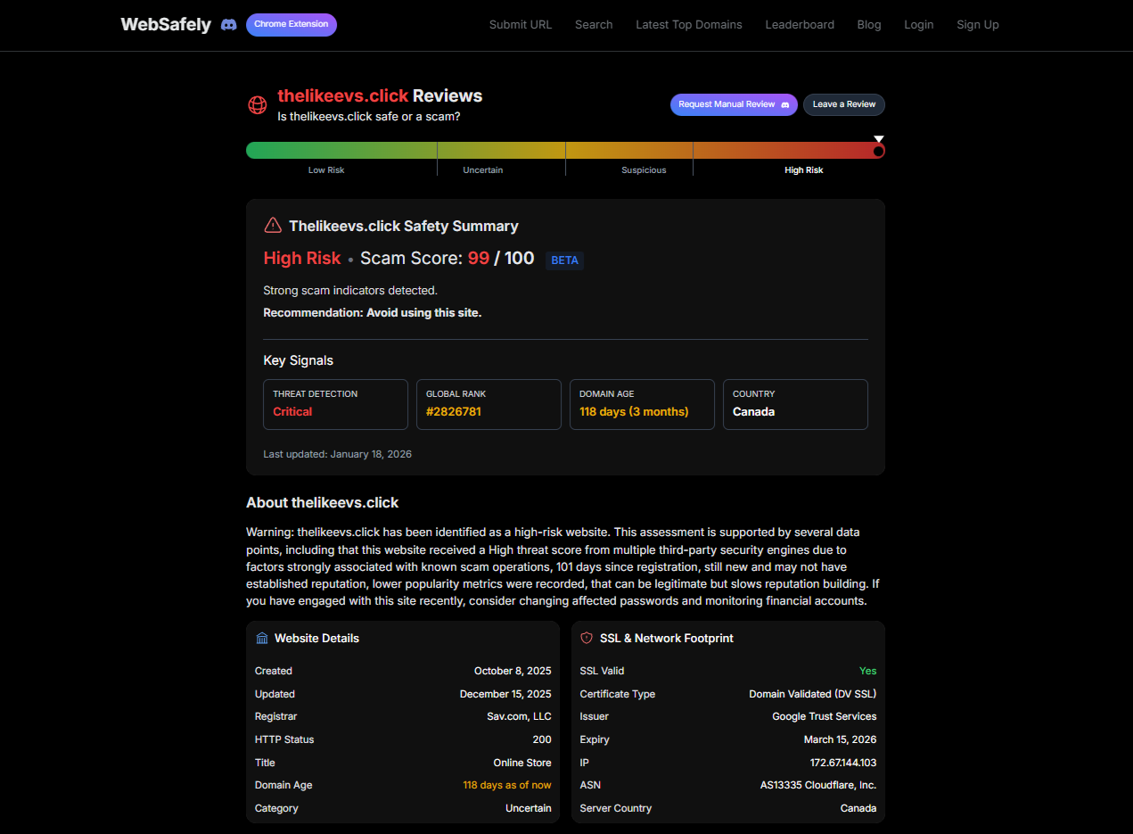 WebSafely - Main product screenshot demonstrating key features and user interface