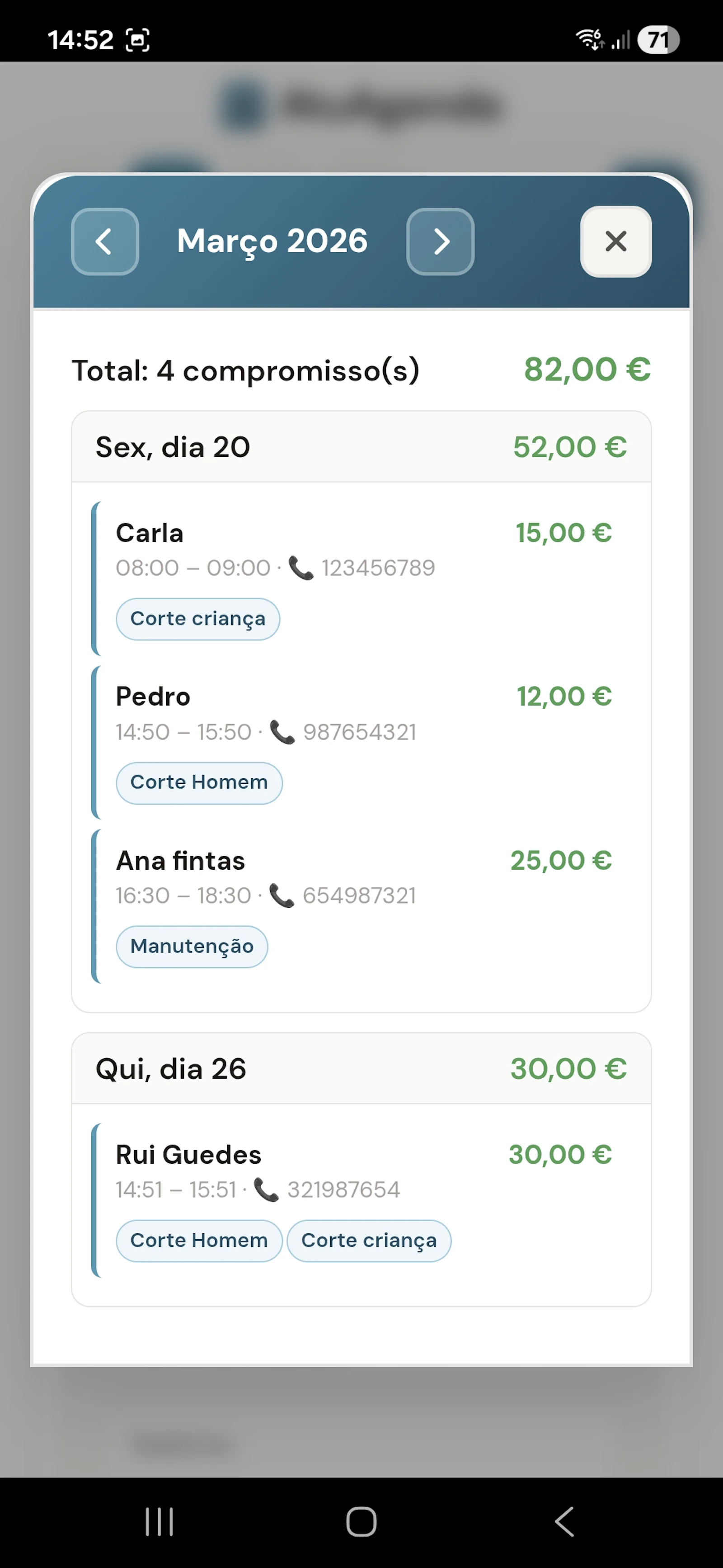 AtuAgenda screenshot 15