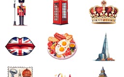 Great Britain Stickers media 2