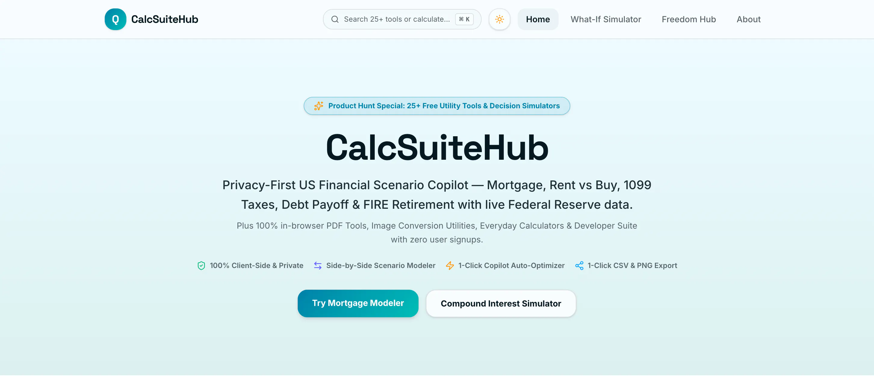 CalcSuiteHub gallery image