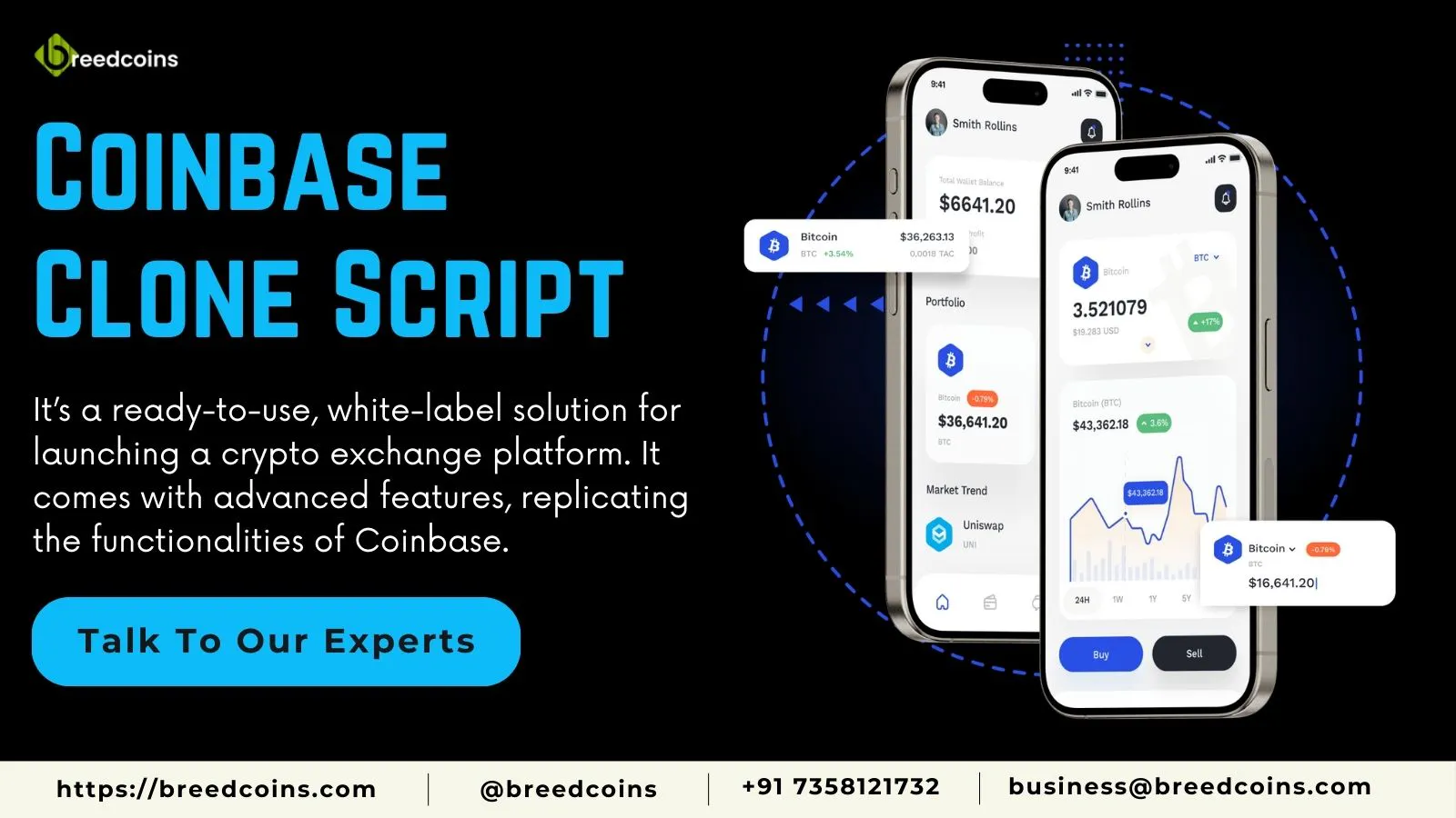 Coinbase Clone Script  gallery image