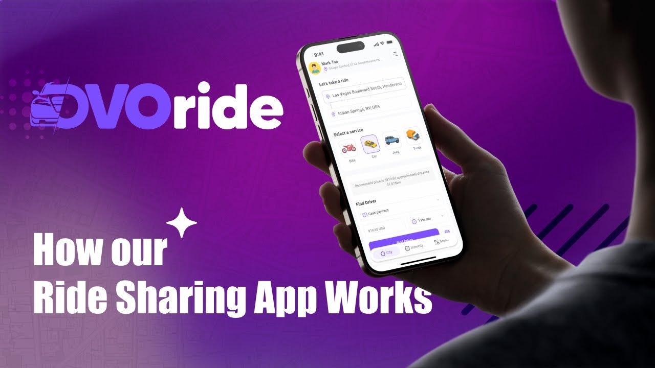 OvoRide – Complete Ride Sharing Solution gallery image