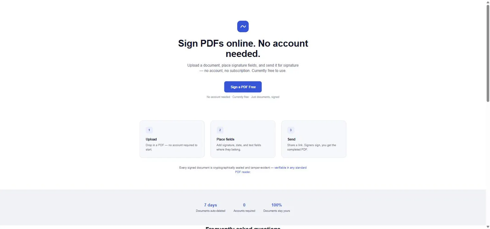 RootSign screenshot 1
