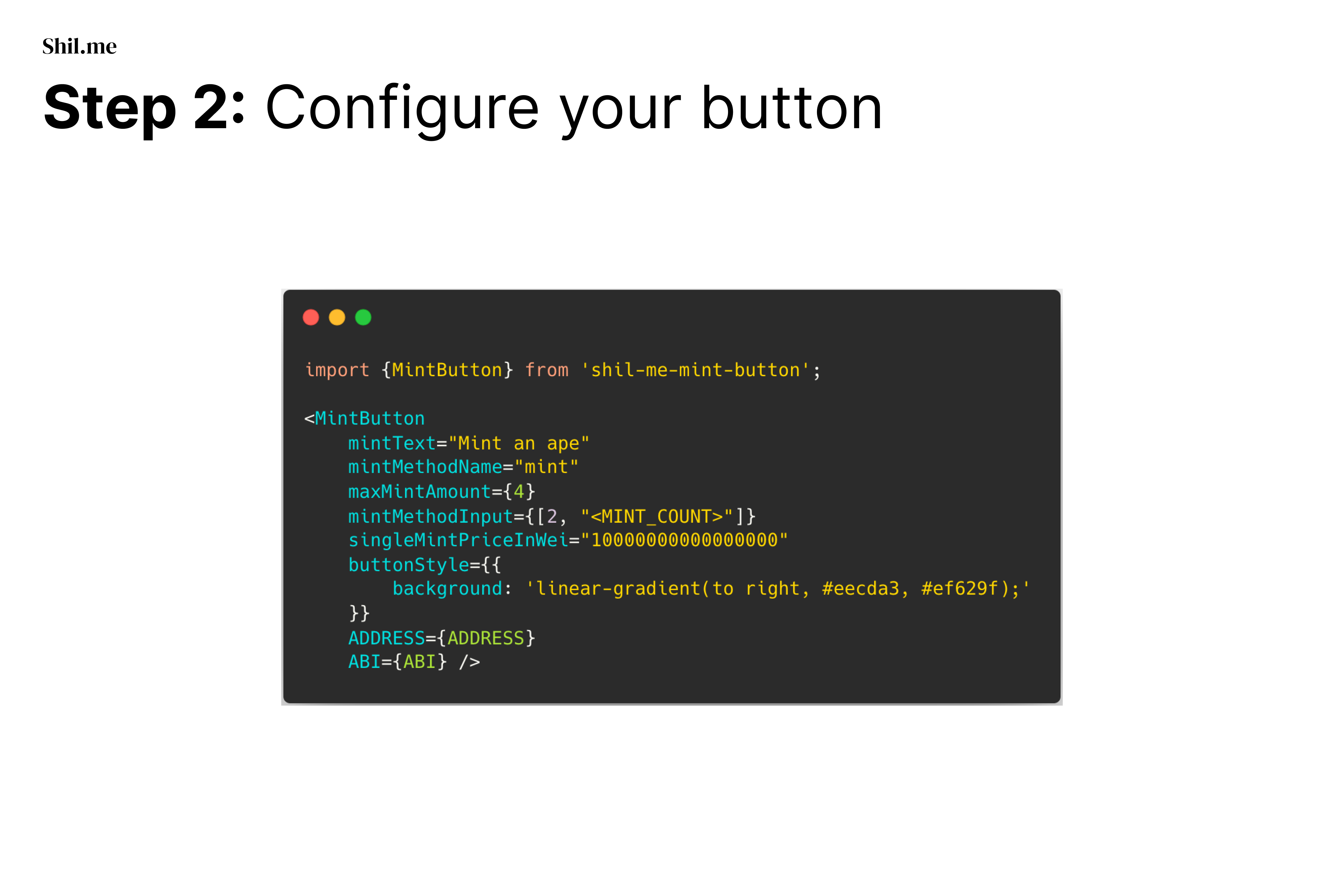 Mint Button for NFT Collections gallery image