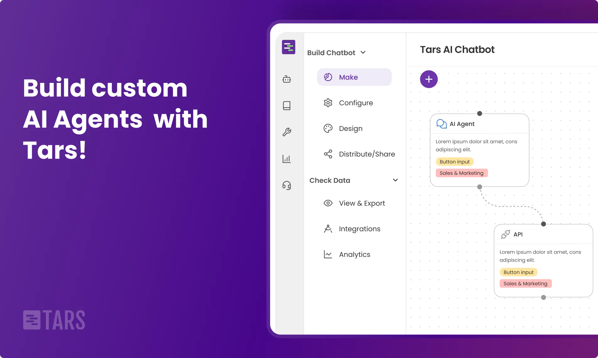 TARS: Create Conversational Landing Pages | Product Hunt