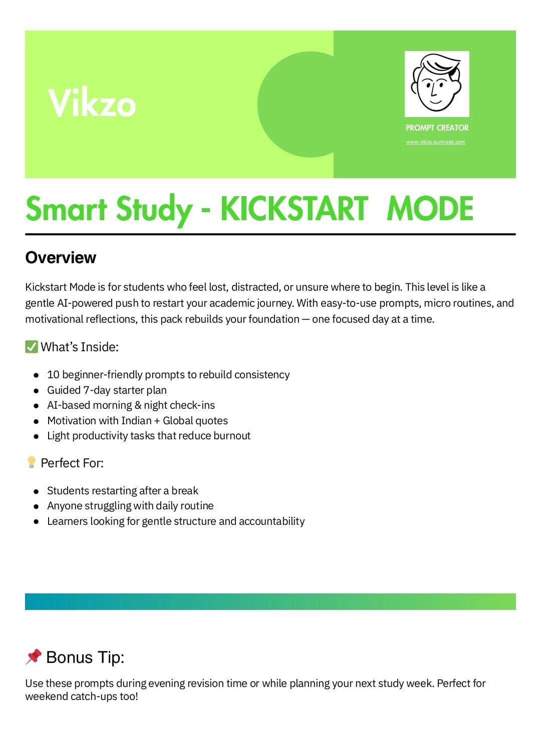 Smart Study | KICKSTART MODE media 2