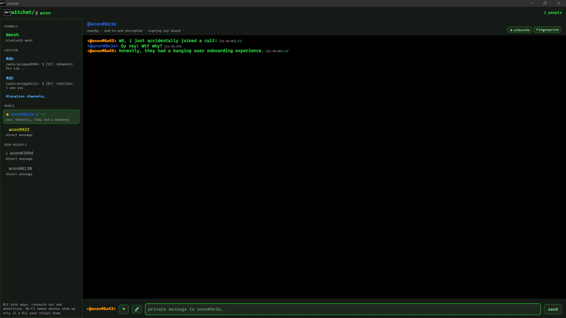 witchat gallery image