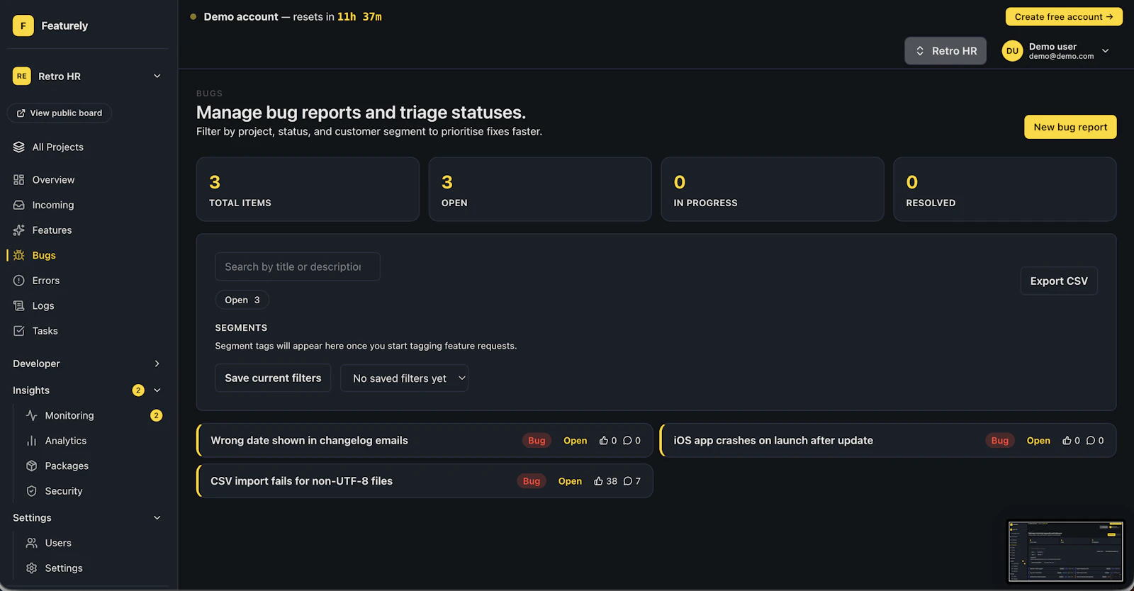 Featurely screenshot 6