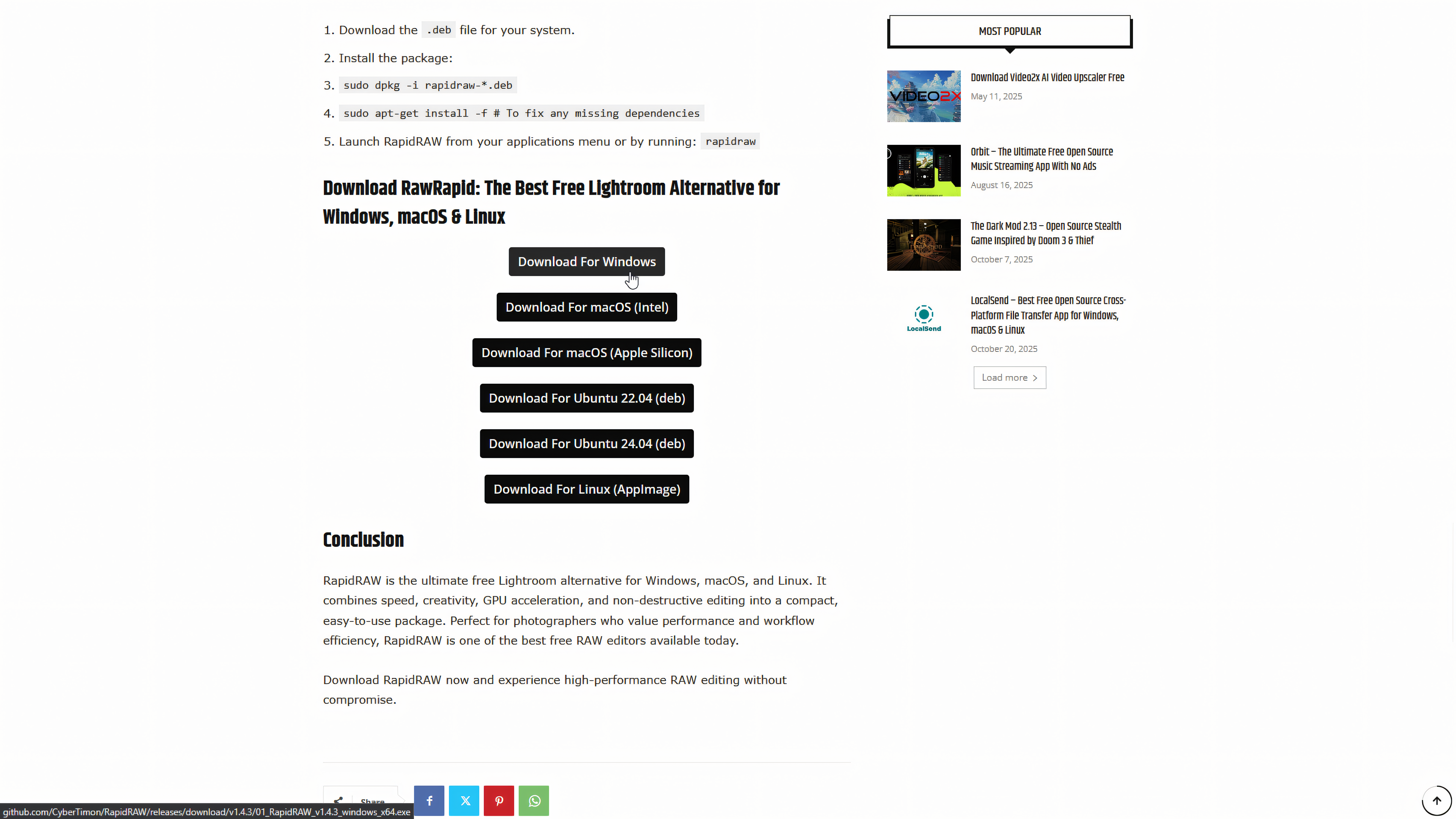 Firethering gallery image