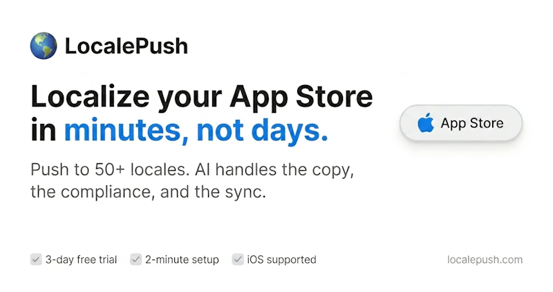 LocalePush screenshot 1