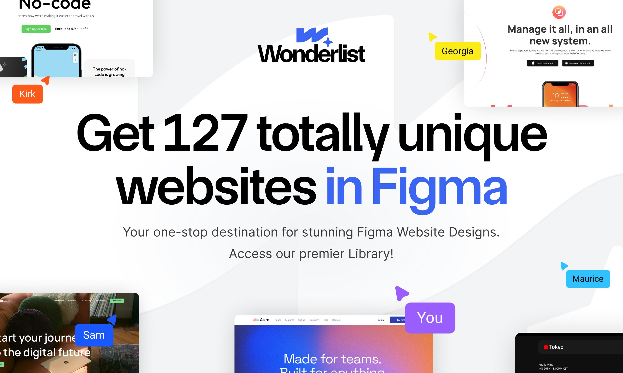 Wonderlist.design - 1 figmaファイルの127のWebサイトメディア2