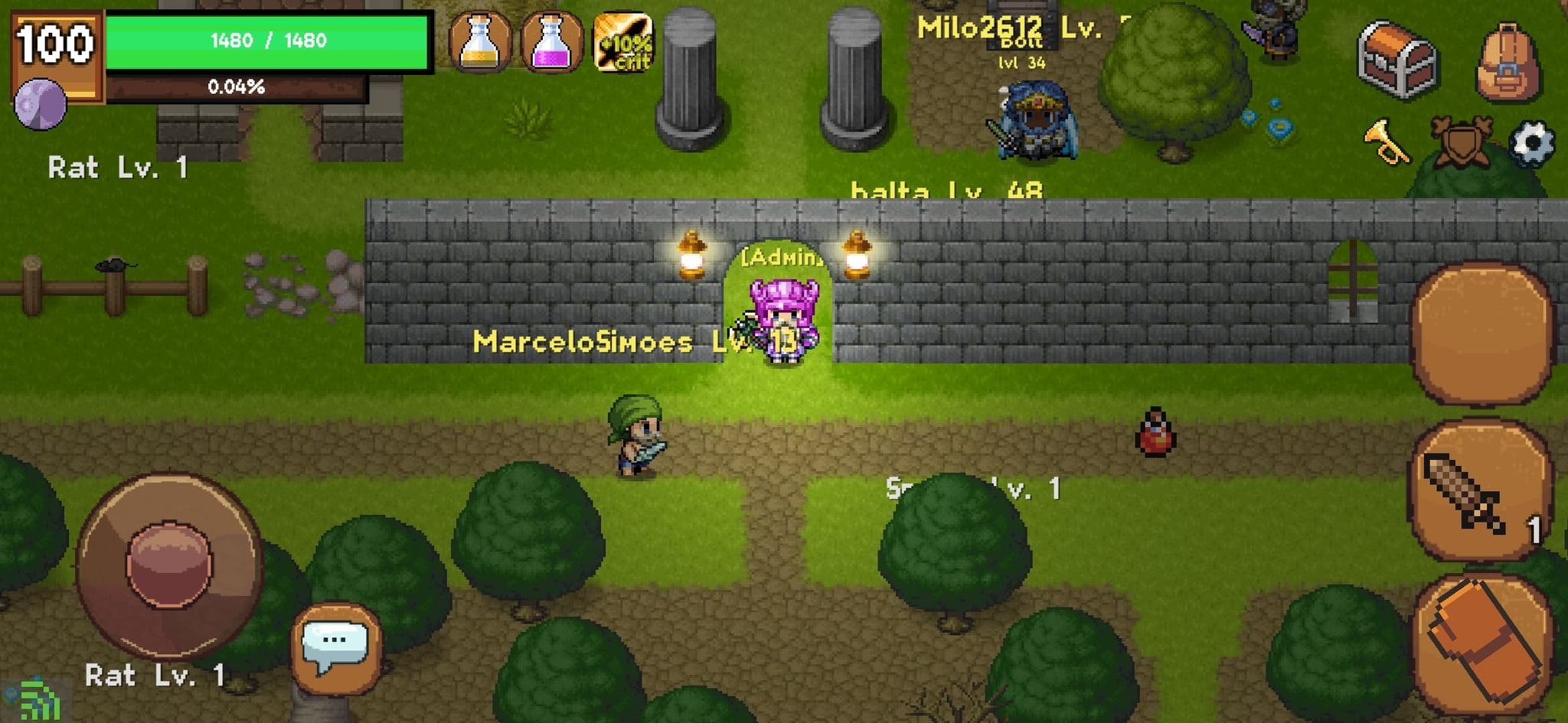 Sword of Legacy 2D MMORPG gallery image