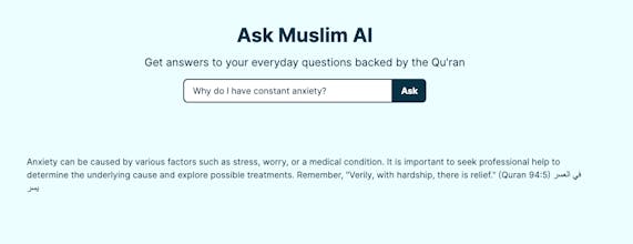 Ask Muslim AI gallery image