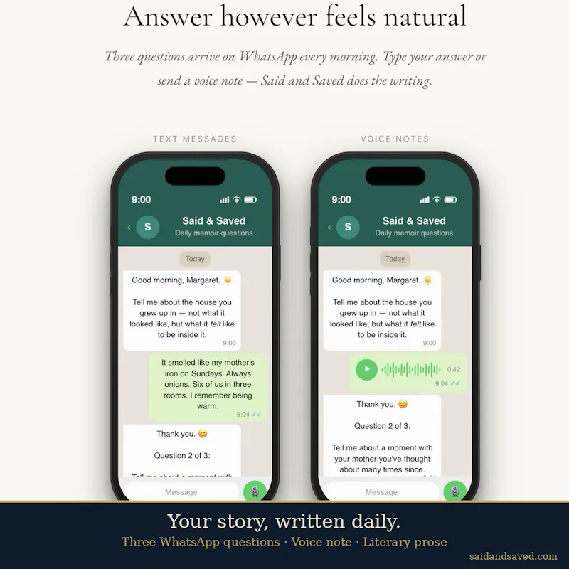 Said & Saved screenshot 5