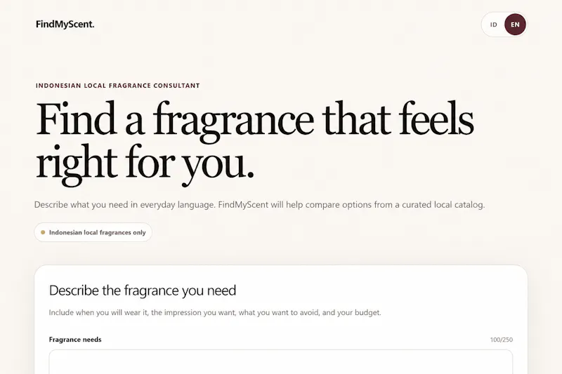 FindMyScent 2.0 screenshot 2