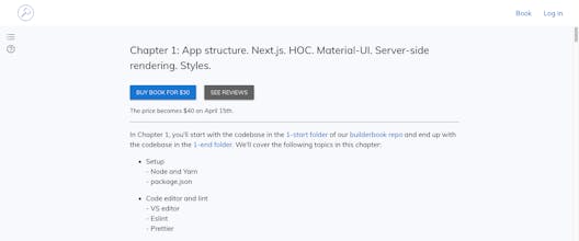 Builder Book: Open Source JS Web App gallery image