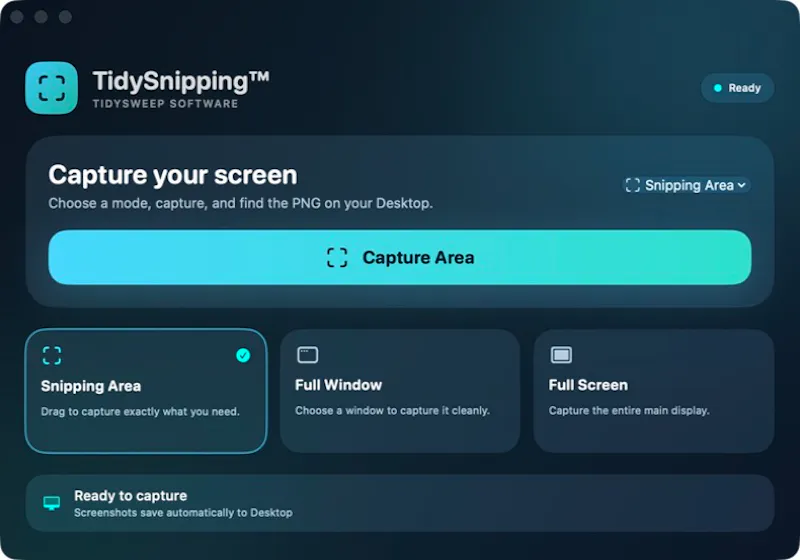 TidySweep Software screenshot 3
