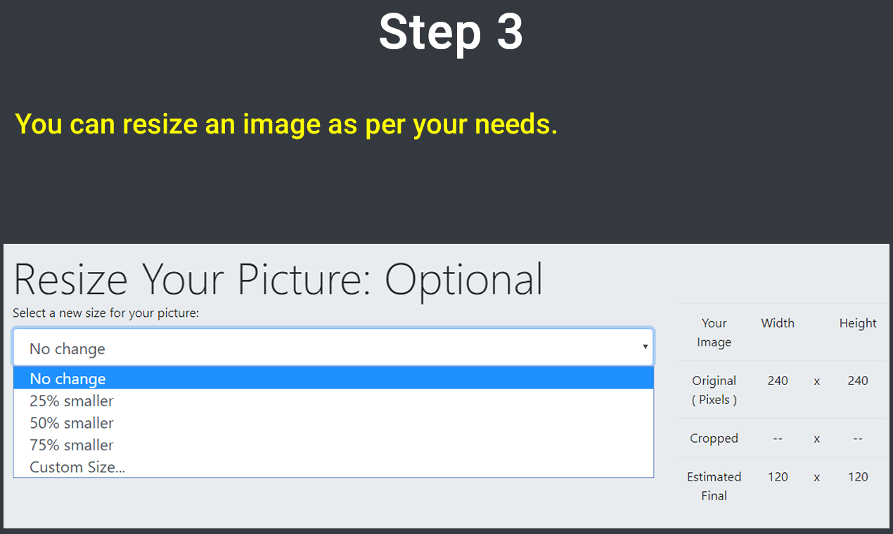 Resize Image Online gallery image
