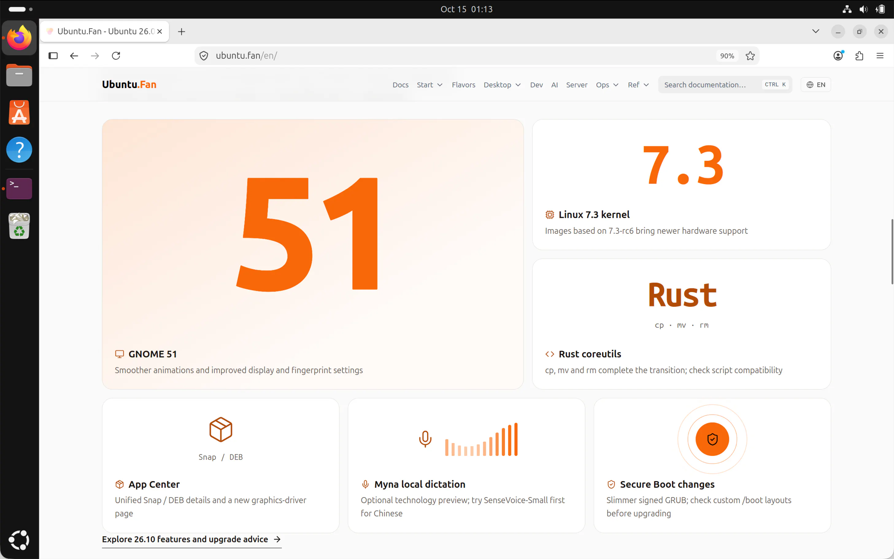 Ubuntu 26.10 (Stonking Stingray) gallery image
