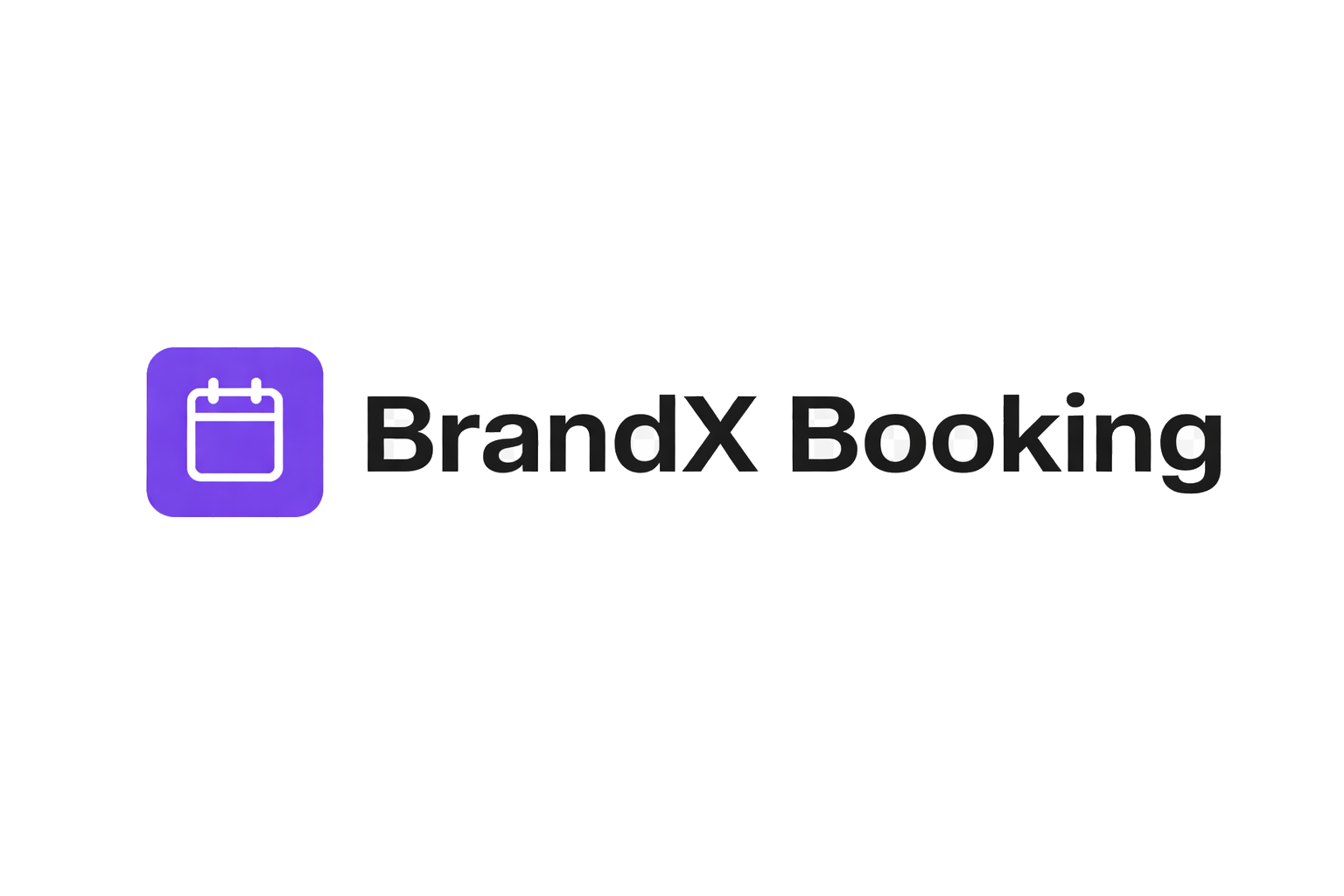 BrandX Booking - Main product screenshot demonstrating key features and user interface